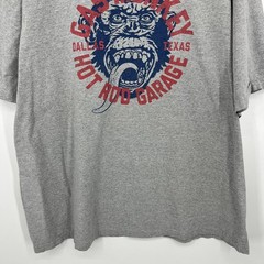 Gas Monkey Garage T-Shirt Men’s 3XLT Gray Graphic Logo Crew Neck Cotton Blend