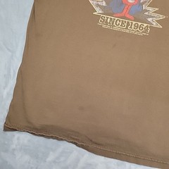 Underdog Shirt Mens XL Brown American Apparel Since 1964 Retro Cartoon TV Y2K