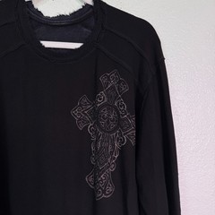 Affliction Thermal Shirt Mens 4X Dakota Hills Reversible Tee Live Fast Y2K NEW