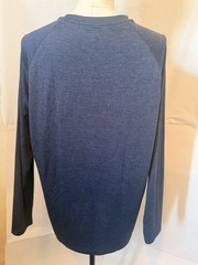 2 Pack Men’s XL Breathable Long Sleeve Shirts MOST LIKELY NEVER WORN Blue/Grey