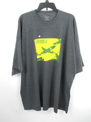 NWT XYIENCE Pullover T-Shirt Tee Men XXXL Gray Planes Casual