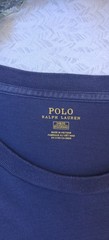 Polo Ralph Lauren-Homme- Blue Navy Logo Red T-Shirt Size-XXL-Men’s Cotton-