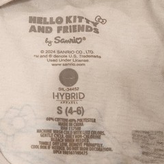 Sanrio Hello Kitty & Friends Shirt Adult Small White Tokyo Speed Racing Graphic