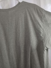 Gildan Gray Tee with Pink Panther Graphic and Yellow Eyes
