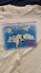 Vintage Military TShirt Bundle Lot of 6 Army USAF Air Show POW/MIA Sizes M-2XL
