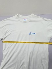 Hanes Beefy-T Men’s White T-Shirt Size XL Short Sleeve Cotton