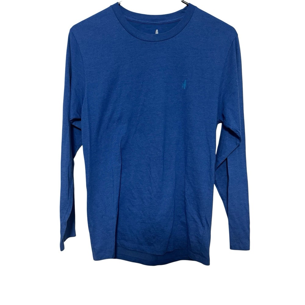 Johnny O Long Sleeve T Shirt Mens Small Blue Graphic Long Sleeve Tee