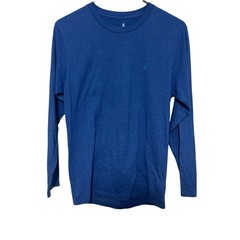 Johnny O Long Sleeve T Shirt Mens Small Blue Graphic Long Sleeve Tee