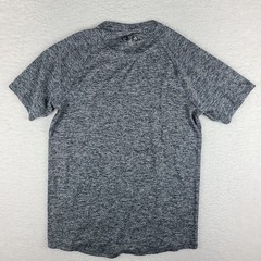 Under Armour The Tech Tee Shirt Mens Small Dark Gray Heathered Heatgear T-Shirt