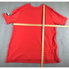Nike Georgia Bulldogs Mens Red Athletic Cut Graphic T-Shirt 3XL UGA Dawgs
