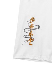 Niepce Japanese Streetwear Embroidery T-shirt Rich Tiger Graphic Tee for Men