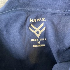 HAWX Shirt Mens Medium Blue Pocket Work Gear Cotton Crewneck Tee Workwear