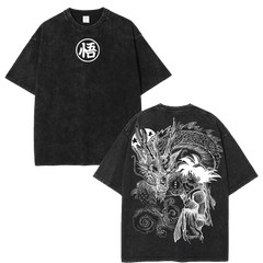 Kid Goku Drag0n Ball Anime Graphic Tee Fans And Lovers Streetwear Tshirt