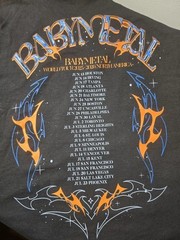 HOT Babymetal 2025-2026 North American World Tour Tee Music SIZE S-4XL