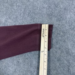 George Basic Crew Neck Long Sleeve T-Shirt Men’s Size XL/XG (46-48) Burgundy Red