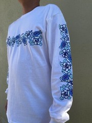 Hawaiian Design Men Women Long Sleeve T-Shirt Hibiscus Flower Turtle Honu Island