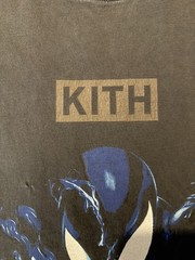 KITH x Spider-Man Black Suit Vintage Tee