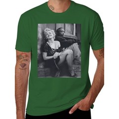 Marilyn Monroe and 2Pac Cotton Unisex Tshirt Streetwear