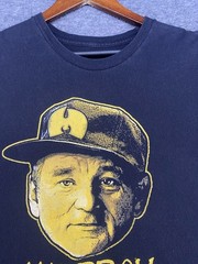 TeeFury Bill Murray Wu-Tang Clan Parody Men’s XXL T-Shirt Black Yellow SEE PICS