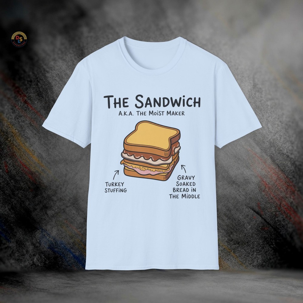 The Moist Maker Sandwich Ross T-Shirt | Softstyle Tee