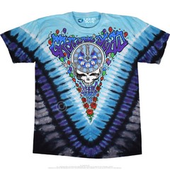 GRATEFUL DEAD-MIDNIGHT HOUR-NEW YEAR 90- TIE DYE T-SHIRT S-M-L-XL-XX Garcia,Wier
