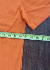 Revenge Morning Star Shirt Orange/Black Deadstock Size Medium