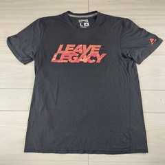 Adidas Ultimate T-Shirt Mens Large Black Leave Legacy Short Sleeve Crewneck