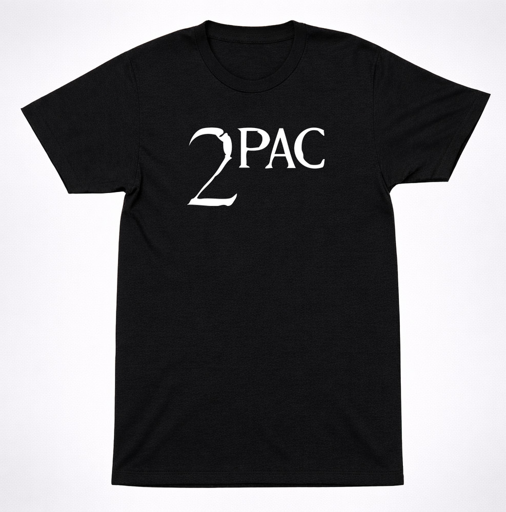 2Pac Shirt Tupac Shakur Hip Hop Rap Legend 90s West Coast Rap Logo Shirt