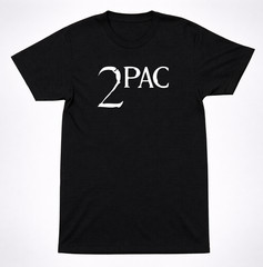 2Pac Shirt Tupac Shakur Hip Hop Rap Legend 90s West Coast Rap Logo Shirt