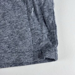 Free Fly Mens Medium Heather Grey Bamboo Blend Henley T-Shirt Size