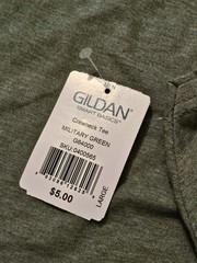 NEW Lot Of 2 Gildan Mens T-Shirt Short Sleeve Light Weight Softstyle Size LARGE