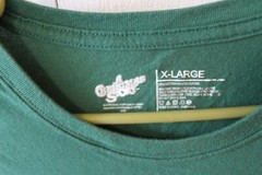 A Christmas Story Unisex T-Shirt Green Holiday Ralphie Oh Fudge Short Sleeve XL
