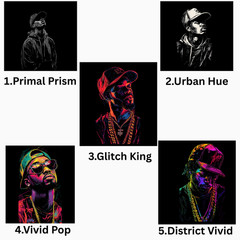 Neon Urban Hip Hop Streetwear Tee, Comfort Colors T Shirt, Unisex Streetwear Tee
