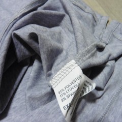 JOHNNIE O Mens XL COURSE T SHIRT PERFORMANCE GOLF SHORT SLEEVE SEAL GREY