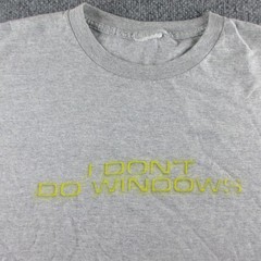 VINTAGE Nike Shirt Mens XL? Gray Clean Your Clock Basketball Graphic Logo 90s