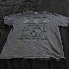 Gildan Heavy Cotton Men’s M Gray Cerebral Palsy Awareness Graphic T-Shirt