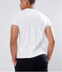 Emporio Armani Black Men’s cotton T-Shirt EA Round Neck,Size M*L*XL*2XL*3XL