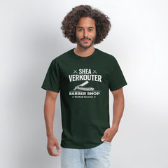 Shea Verkouter Barber Shop Funny Adult Humor T-Shirt