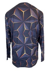 Men’s Multicolor Unbranded Casual Stretch Shirt. 3XL. 95% Polyester/ 5% Elastane