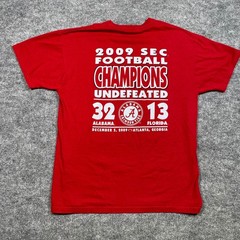 Russell Athletic Alabama Crimson Tide 2009 SEC Champions Stomp the Chomp Red L