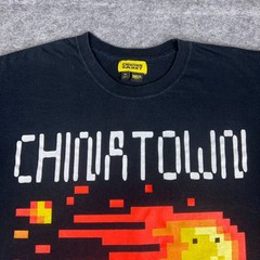 Chinatown Market Shirt Mens XL Black Smiley Fireball Arcade Logo Streetwear Tee