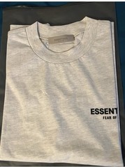 Essentials Fog T-Shirt Light Oatmeal, Medium