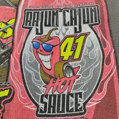 Jason Johnson Racing 41 Hot Sauce Add Dirt Distresed Graphic T Shirt Men’s XL