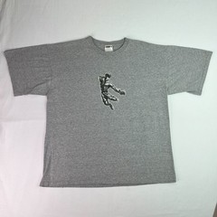 AND1 Basketball Men XL Gray Graphic Tee Athletic Sports Streetwear