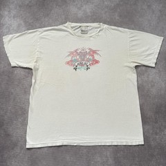Vintage Nike 6.0 Shirt Mens XL White Dragon Crest Graphic Skate Surf Tee Y2K