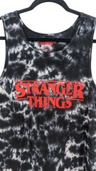 Stranger Things Tie Dye Graphic Tank Top Streetwear Grunge Indie Sleaze Small