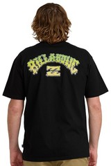 Billabong Wax Arch Regular SS T-Shirt – Black – New