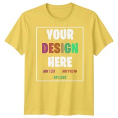 Custom Personalized T-Shirt – Your Design Here – Any Text Photo Logo Unisex Tee