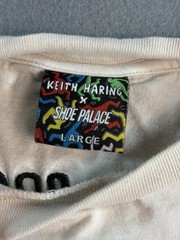 Keith Haring X Shoe Palace Shirt Mens Large White Encore Tour 1986 Graphic Tee