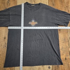 Vintage 90s Mossimo Angel Columbia Pictures Parody Shirt XL 24×30 Black